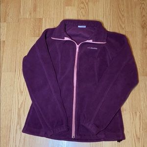 Columbia Fleece zip up